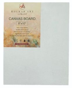 8x10 Inch White Canvas Board