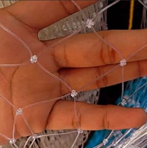 Polyethylene Transparent Anti Bird Net, Mesh Size : 32 MM