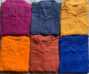 Ladies Cotton Casual Shirts