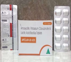 Amoxycillin, Potassium Clavulanate & Lactic Acid Bacillus Tablets