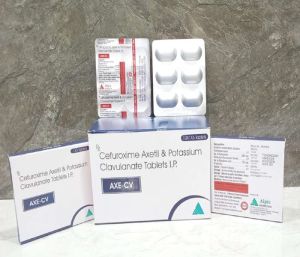 Cefuroxime Axetil & Potassium Clavulanate Tablets