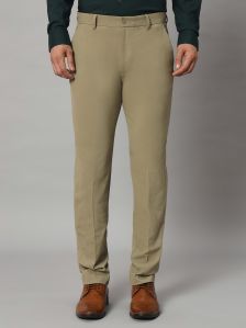 Contemporary Biege Stretch Pant