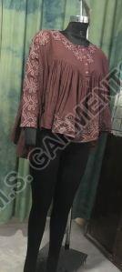 Ladies Applique Top