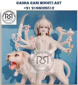 Marble Durga Murti