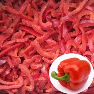 Frozen Red Capsicum for Ideal Use In Stir-fries, Salads, Pasta Dishes