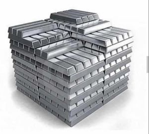 Zinc Alloy Ingot, Color : Silver, Purity : 99.9% for Industrial