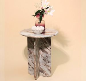 Polished Marble Table