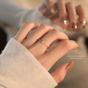 925 Sterling Silver Open Rings
