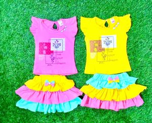 Girls Skirt Top