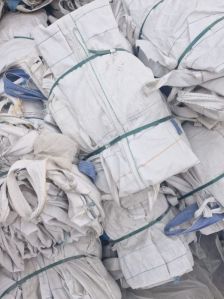 Polypropylene Plastic White PP Jumbo Bag Scrap, Condition : Waste