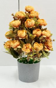 Yellow Artificial Flower Arrangement