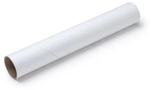 25mm White Laminated Paper Core Tube