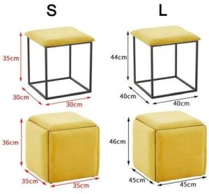 5 in 1 Stool Cube