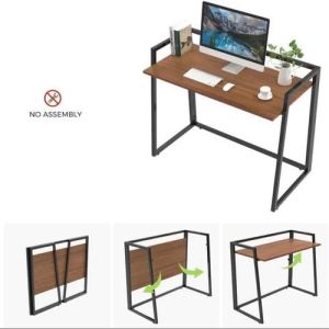 Back Support Folding Computer Table