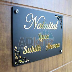 Acrylic Name Plate