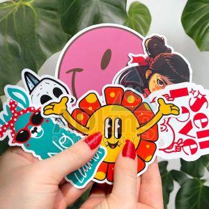 Custom Shaped Stickers