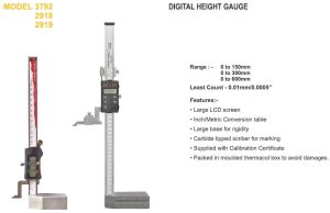 Kristeel Digital Height Gauge, 600 Mm