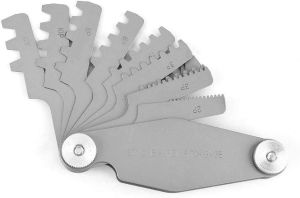 Kristeel Stainless Steel Metric Trapezoidal Thread Pitch Gauge