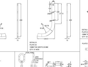 Mechanical 2d Drafting Services