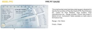 Kristeel Welding Pipe Pit Gauge