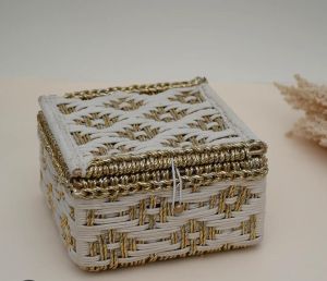 Designer Jute Gift Box
