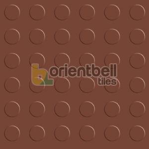 300X300mm OPV Coin Terracotta Floor Tile