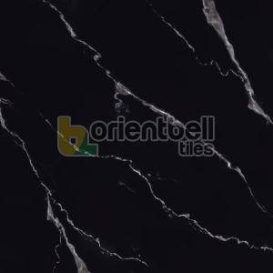 600X600mm DR Super Gloss Belgium Black Marble