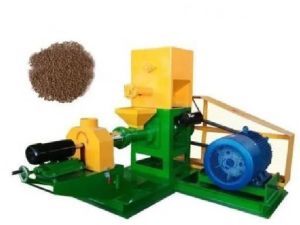 Single Screw Extruder Fish Feed Making Machine