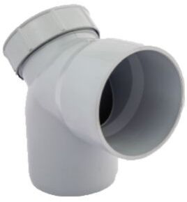 Bandhan UPVC Socketweld Supreme Bend 87.5 DEG, for Drainage Pipe