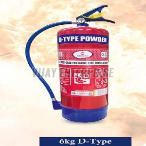 6 Kg D Type Fire Extinguisher