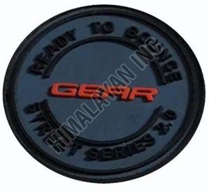 Round Silicone Bag Logo Badge