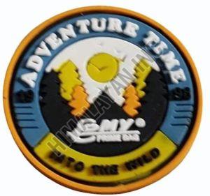 Silicone Round Logo Badge