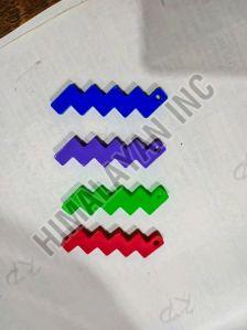 Silicone Rubber Zigzag Badge