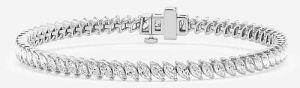 Designer Marquise Shaped Diamond Bracelet