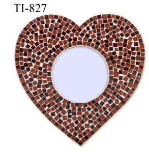 TI 827 Mosaic Glass Photo Frames