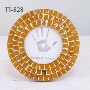 TI 828 Mosaic Glass Photo Frames