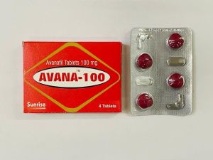 Avana Avanafil 100mg Tablet