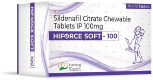 Hiforce Soft 100 Sildenafil Citrate Chewable Tablets