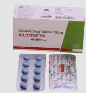 Silditop 100mg Sildenafil Citrate Tablets