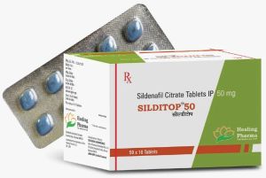 Silditop 50mg Sildenafil Citrate Tablets