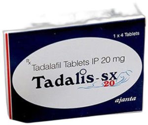 Tadalis Sx Tadalafil 20mg Tablets