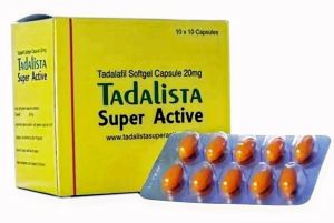 Tadalista Super Active Tadalafil Softgel Capsule