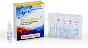 Testorix C Testosterone Cypionate 250mg Injections