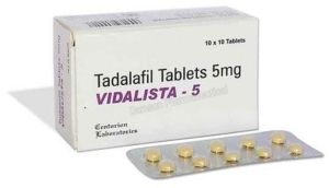 Vidalista Tadalafil 5mg Tablets
