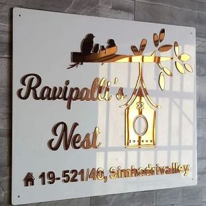 Customized Acrylic Name Plate