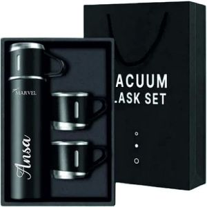 Stainless Steel Bottle Mug Set