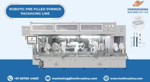 Robotic Pre-Filled Syringe Packaging Line