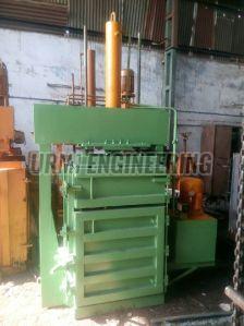 Semi Automatic Paper Baling Press Machine