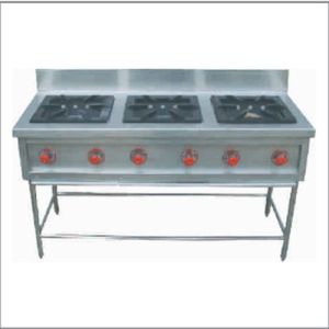 Three Burner Range