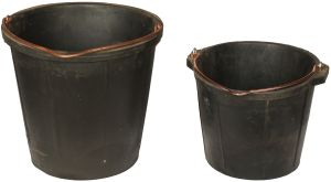 Impa 590611 / 590622 Explosion-Proof Rubber Buckets &AMP;ndash; Non-Spark Bucket with Galvanized Handle